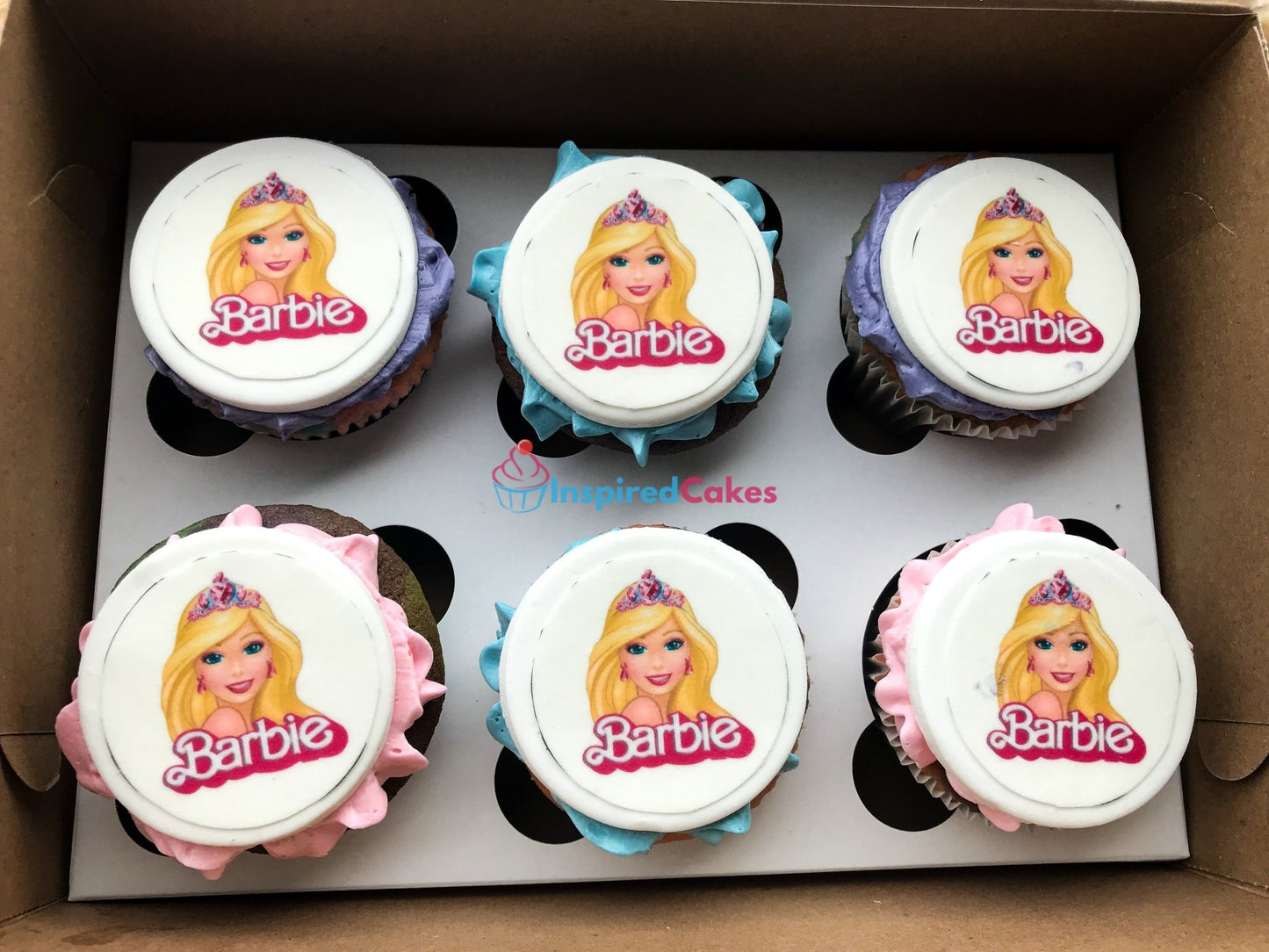 Cartoon Character Themed Cupcakes
