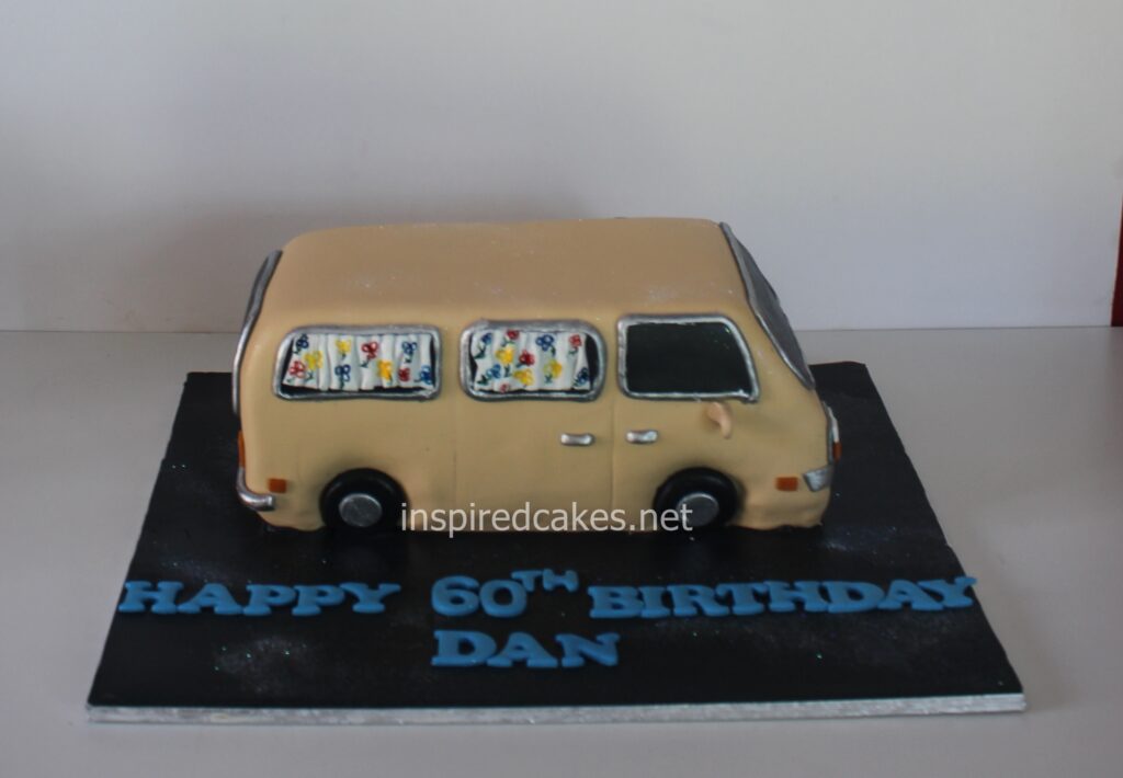 VW 3D combi van cake
