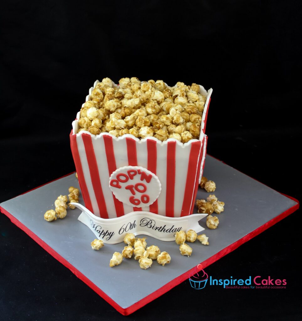 popcorn 3d popcorn box cake