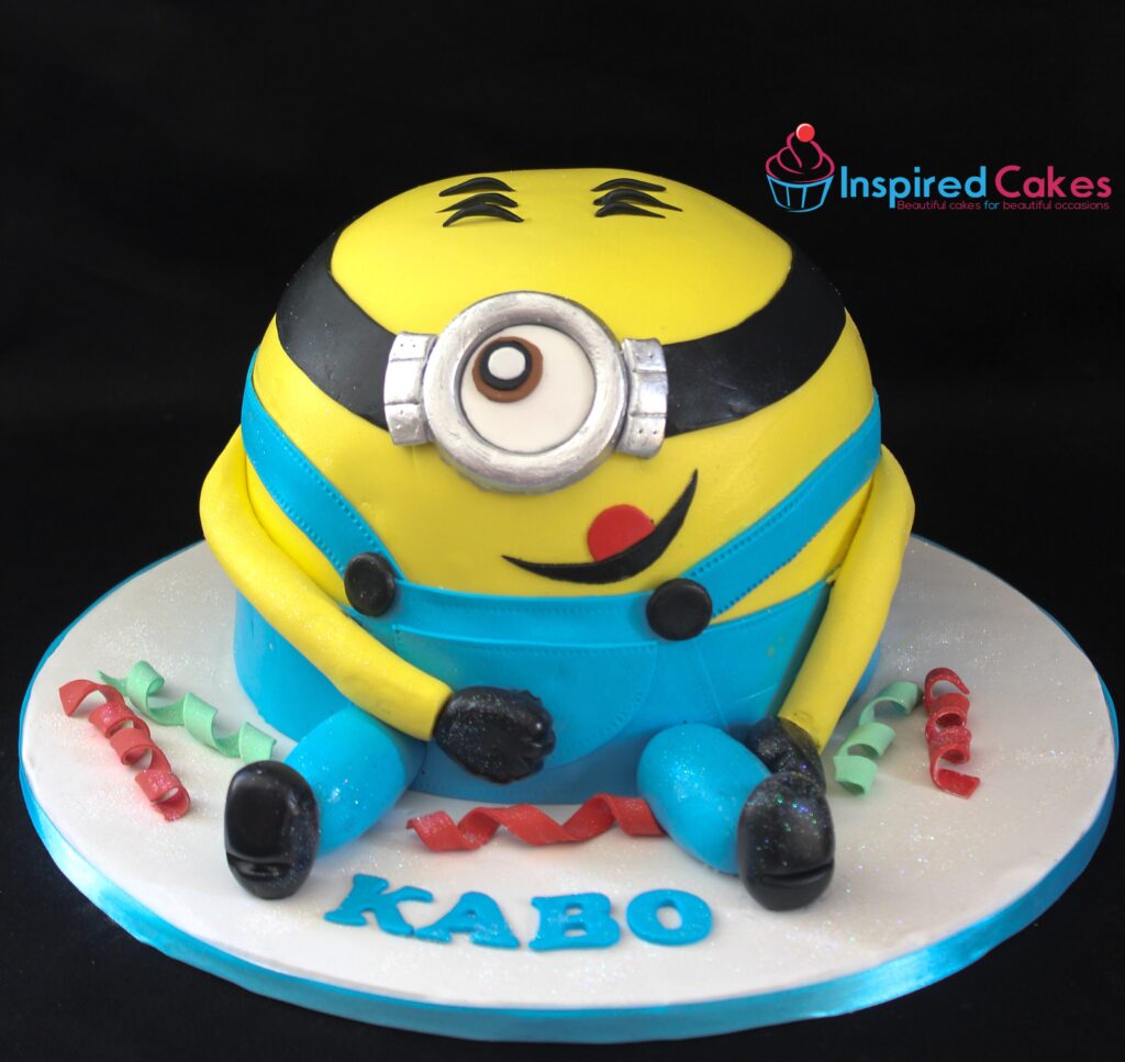 Minions 3D cake