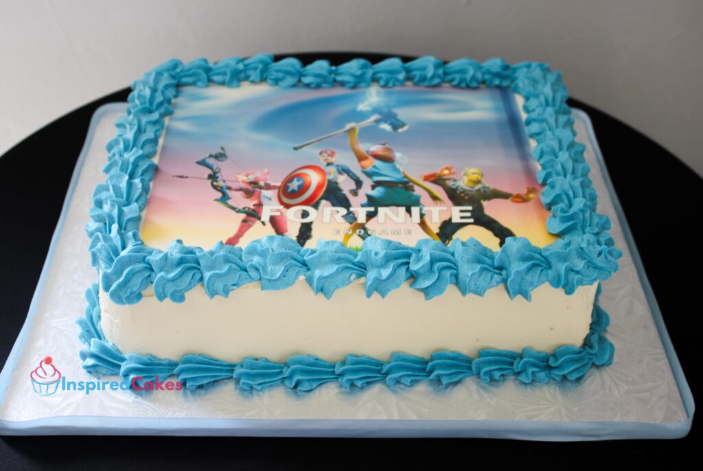 Fortnite Edible image photo cake