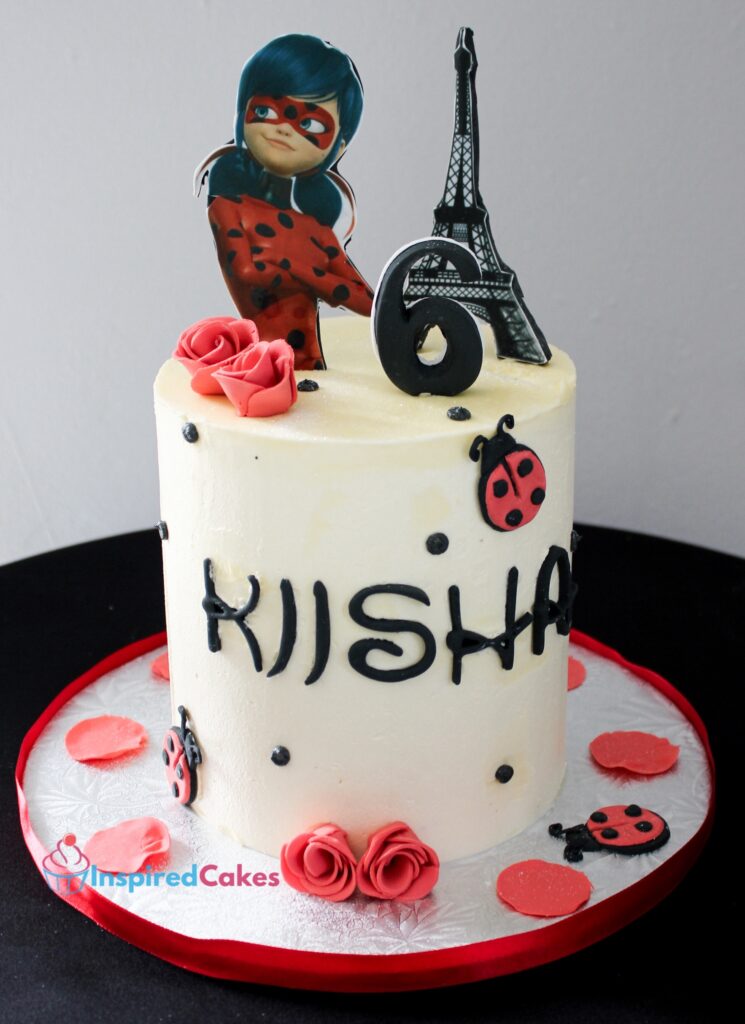 Miraculous ladybug cake