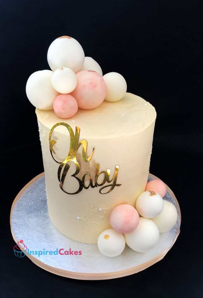 Baby shower cake